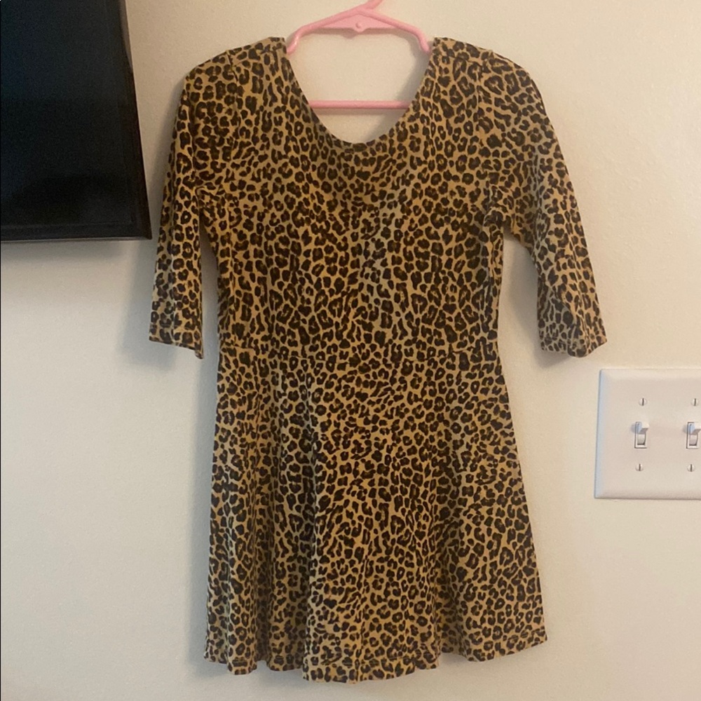 Old Navy Kids Leopard Print Dress